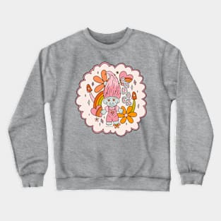 Cancer Troll Crewneck Sweatshirt